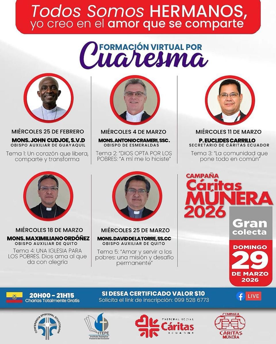 Colecta de MÚNERA 2026 Colecta de MÚNERA 2026