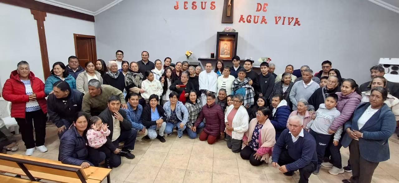 El P. Rafael Cabrera se despide de Paccha El P. Rafael Cabrera se despide de Paccha